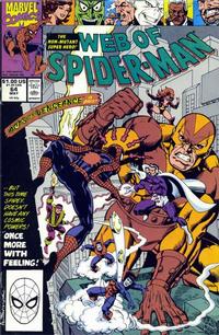 Cover Thumbnail for Web of Spider-Man (Marvel, 1985 series) #64 [Direct]