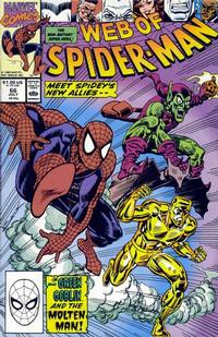 Cover Thumbnail for Web of Spider-Man (Marvel, 1985 series) #66 [Direct]
