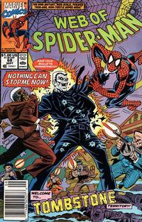Cover for Web of Spider-Man (Marvel, 1985 series) #68 [Direct]
