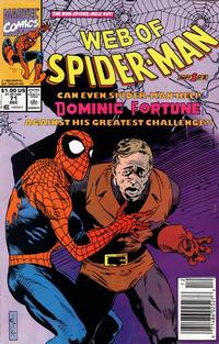 Cover Thumbnail for Web of Spider-Man (Marvel, 1985 series) #71 [Newsstand]