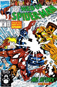 Cover Thumbnail for Web of Spider-Man (Marvel, 1985 series) #75 [Direct]