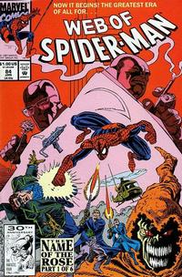 Cover Thumbnail for Web of Spider-Man (Marvel, 1985 series) #84 [Direct]