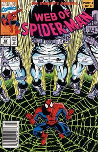 Cover Thumbnail for Web of Spider-Man (Marvel, 1985 series) #98 [Newsstand]