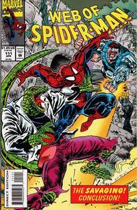 Cover Thumbnail for Web of Spider-Man (Marvel, 1985 series) #111 [Direct Edition]