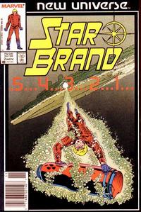 Cover for Star Brand (Marvel, 1986 series) #2 [Direct]