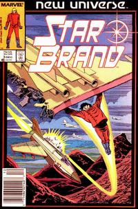 Cover Thumbnail for Star Brand (Marvel, 1986 series) #3 [Newsstand]