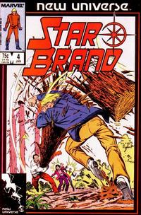Cover Thumbnail for Star Brand (Marvel, 1986 series) #4 [Direct]