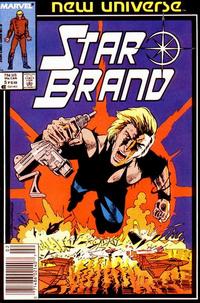 Cover Thumbnail for Star Brand (Marvel, 1986 series) #5 [Newsstand]