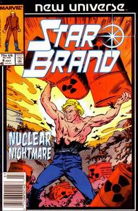 Cover Thumbnail for Star Brand (Marvel, 1986 series) #8 [Newsstand]