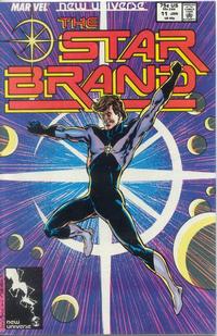 Cover Thumbnail for Star Brand (Marvel, 1986 series) #11