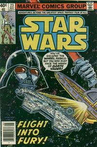 Cover Thumbnail for Star Wars (Marvel, 1977 series) #23 [Newsstand]