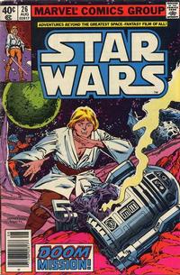 Cover Thumbnail for Star Wars (Marvel, 1977 series) #26 [Newsstand]