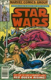 Cover Thumbnail for Star Wars (Marvel, 1977 series) #36 [Newsstand]