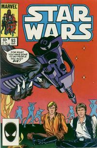 Cover Thumbnail for Star Wars (Marvel, 1977 series) #93 [Direct]