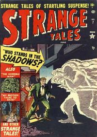 Cover for Strange Tales (Marvel, 1951 series) #7