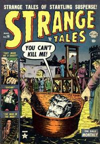 Cover Thumbnail for Strange Tales (Marvel, 1951 series) #16