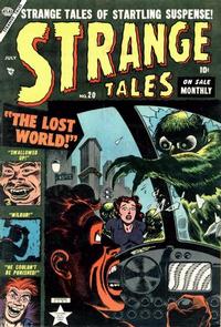 Cover Thumbnail for Strange Tales (Marvel, 1951 series) #20