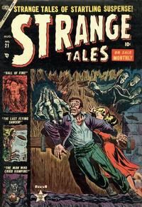Cover Thumbnail for Strange Tales (Marvel, 1951 series) #21