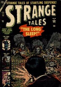 Cover for Strange Tales (Marvel, 1951 series) #25