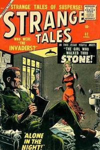 Cover for Strange Tales (Marvel, 1951 series) #62