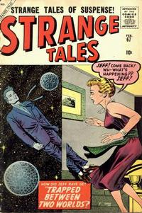 Cover for Strange Tales (Marvel, 1951 series) #67