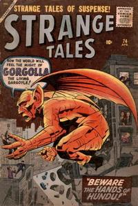 Cover for Strange Tales (Marvel, 1951 series) #74