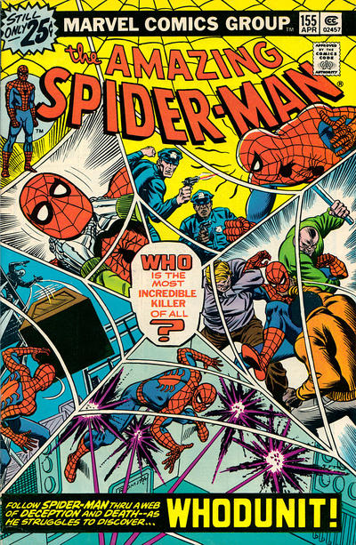Cover for The Amazing Spider-Man (Marvel, 1963 series) #155 [25¢]