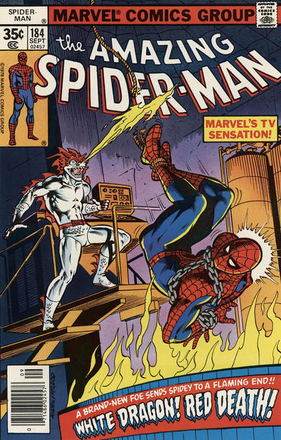 Cover for The Amazing Spider-Man (Marvel, 1963 series) #184 [Regular Edition]
