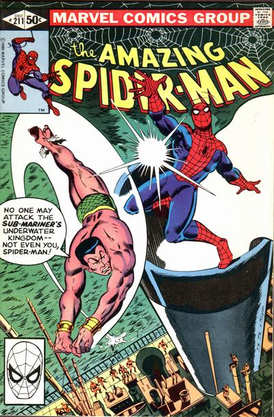 Cover for The Amazing Spider-Man (Marvel, 1963 series) #211 [Direct]
