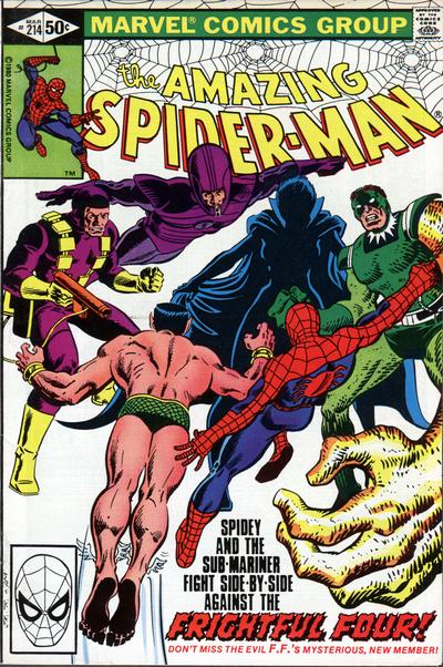 Cover for The Amazing Spider-Man (Marvel, 1963 series) #214 [Direct]