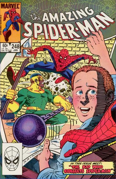 Cover for The Amazing Spider-Man (Marvel, 1963 series) #248 [Direct]