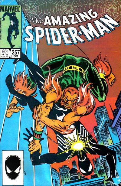 Cover for The Amazing Spider-Man (Marvel, 1963 series) #257 [Direct]