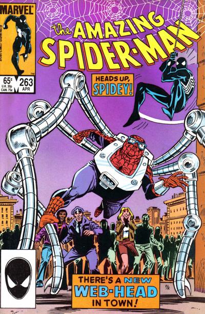 Cover for The Amazing Spider-Man (Marvel, 1963 series) #263 [Direct]