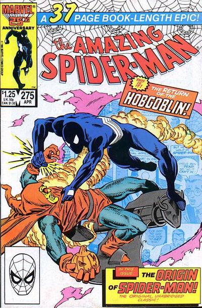 Cover for The Amazing Spider-Man (Marvel, 1963 series) #275 [Direct]
