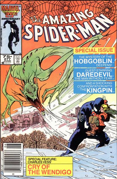 Cover for The Amazing Spider-Man (Marvel, 1963 series) #277 [Newsstand]