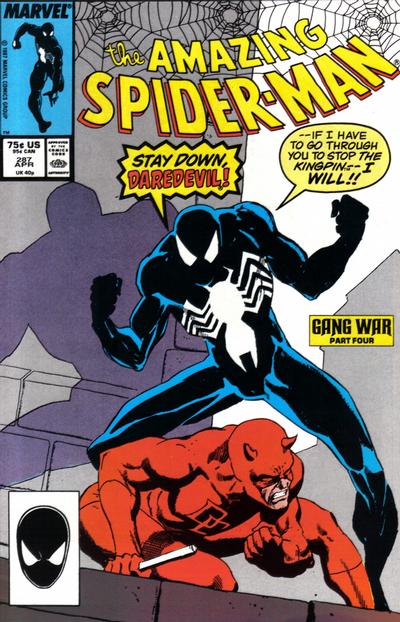 Cover for The Amazing Spider-Man (Marvel, 1963 series) #287 [Direct]