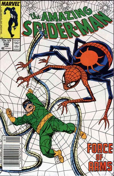Cover for The Amazing Spider-Man (Marvel, 1963 series) #296 [Newsstand]