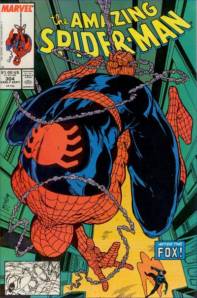 Cover for The Amazing Spider-Man (Marvel, 1963 series) #304 [Direct]