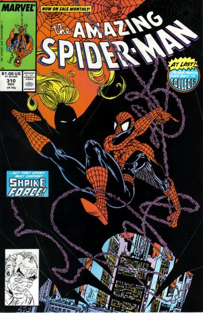 Cover for The Amazing Spider-Man (Marvel, 1963 series) #310 [Direct]