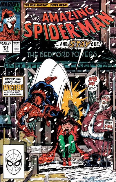 Cover for The Amazing Spider-Man (Marvel, 1963 series) #314 [Direct]