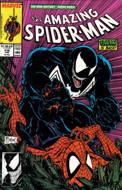 Cover for The Amazing Spider-Man (Marvel, 1963 series) #316 [Direct]