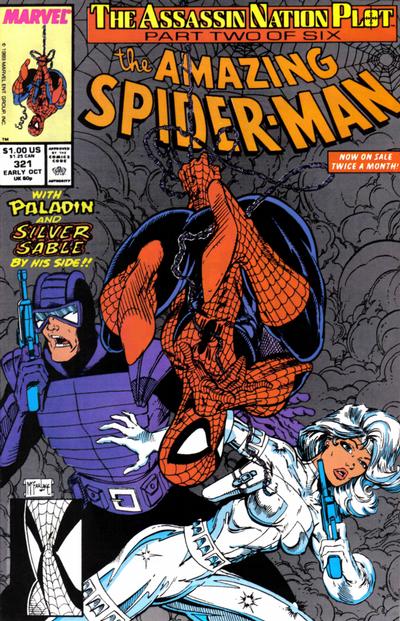 Cover for The Amazing Spider-Man (Marvel, 1963 series) #321 [Direct]