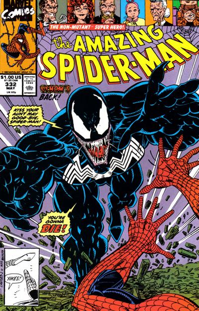 Cover for The Amazing Spider-Man (Marvel, 1963 series) #332 [Direct]