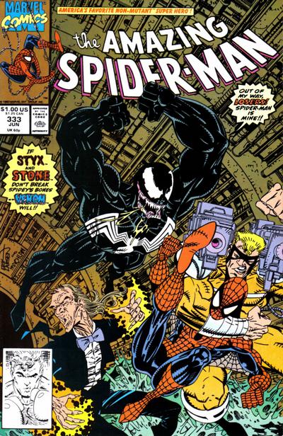 Cover for The Amazing Spider-Man (Marvel, 1963 series) #333 [Direct]