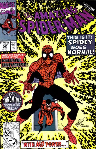 Cover for The Amazing Spider-Man (Marvel, 1963 series) #341 [Direct]