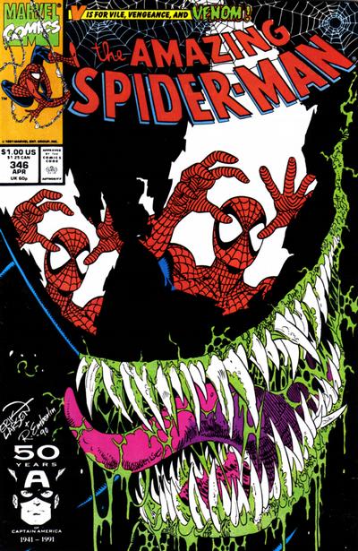 Cover for The Amazing Spider-Man (Marvel, 1963 series) #346 [Direct]
