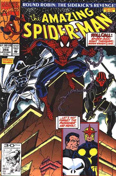 Cover for The Amazing Spider-Man (Marvel, 1963 series) #356 [Direct]