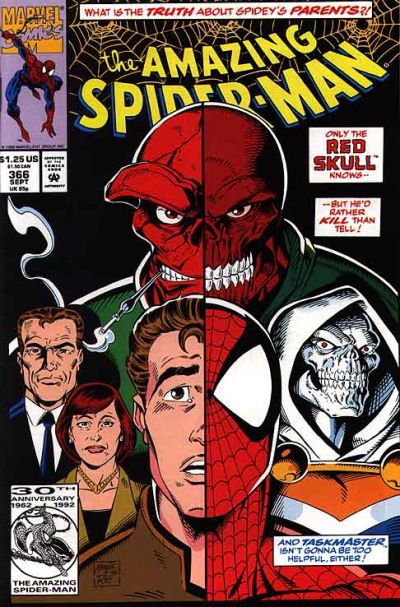 Cover for The Amazing Spider-Man (Marvel, 1963 series) #366 [Direct]