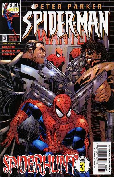 Cover for Spider-Man (Marvel, 1990 series) #89 [Direct Edition]