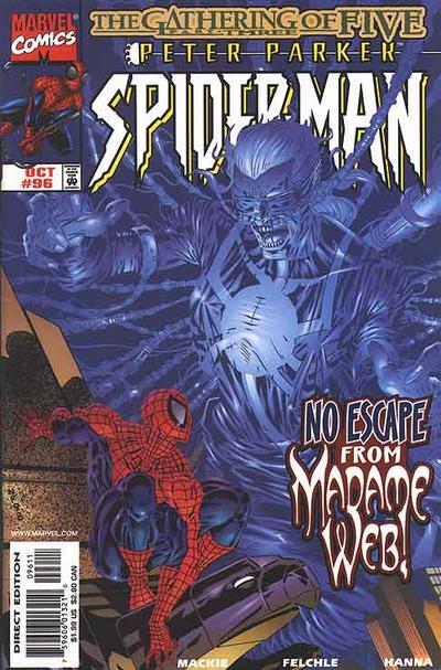 Cover for Spider-Man (Marvel, 1990 series) #96 [Direct Edition]